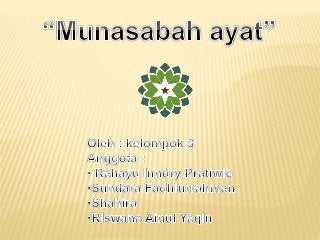 Detail Contoh Ayat Munasabah Nomer 23