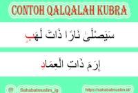 Detail Contoh Ayat Qalqalah Kubra Nomer 23