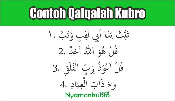 Detail Contoh Ayat Qalqalah Sugra Nomer 46