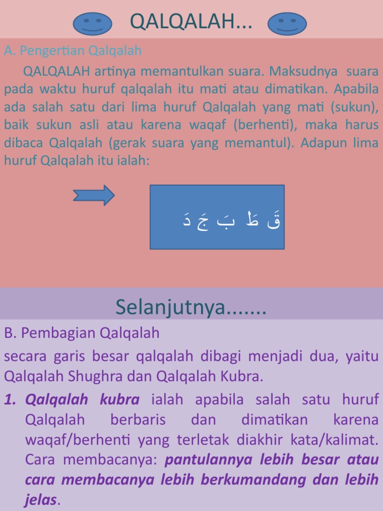 Detail Contoh Ayat Qalqalah Sugra Nomer 48