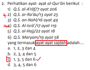 Detail Contoh Ayat Sajadah Nomer 41