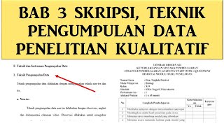 Download Contoh Bab 3 Skripsi Kualitatif Nomer 18