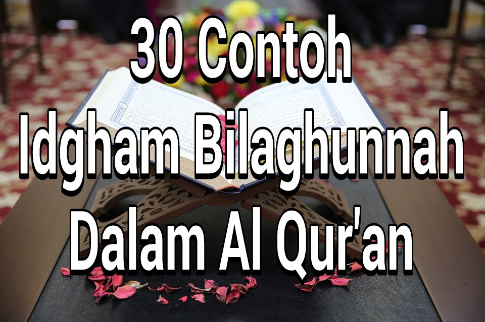 Detail Contoh Bacaan Idgham Bighunnah Dalam Al Quran Nomer 33