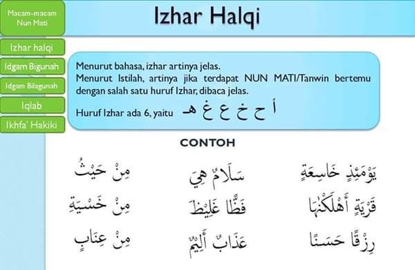 Detail Contoh Bacaan Ikhfa Syafawi Nomer 49