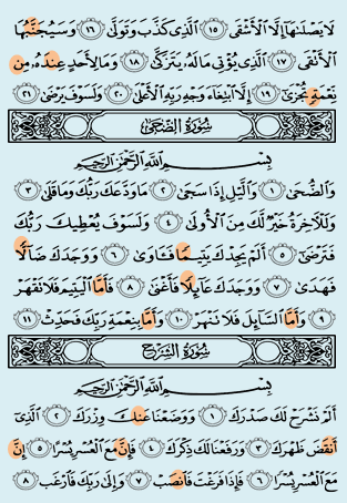 Detail Contoh Bacaan Ikhfa Syafawi Dalam Juz Amma Nomer 39
