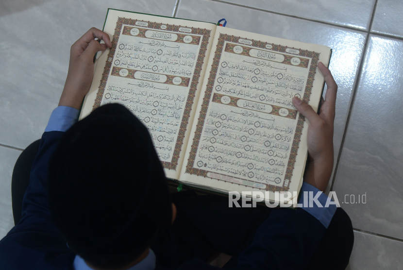 Detail Contoh Bacaan Mad Lazim Harfi Musyabba Nomer 31