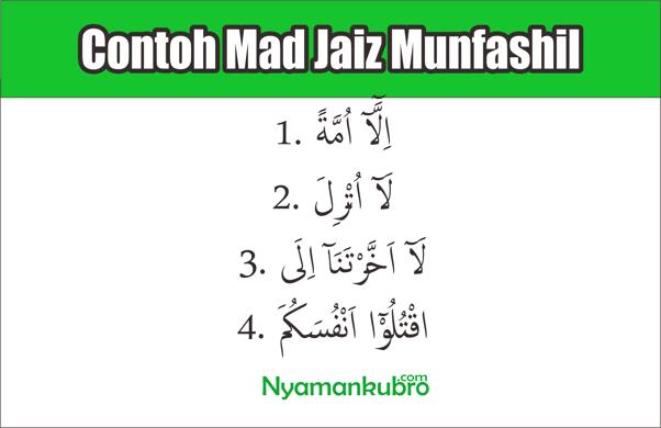 Detail Contoh Bacaan Mad Wajib Munfasil Nomer 36