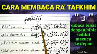 Detail Contoh Bacaan Ra Tafkhim Nomer 12