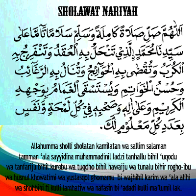 Detail Contoh Bacaan Shalawat Nabi Nomer 23