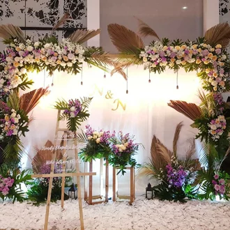 Detail Contoh Backdrop Pernikahan Nomer 39