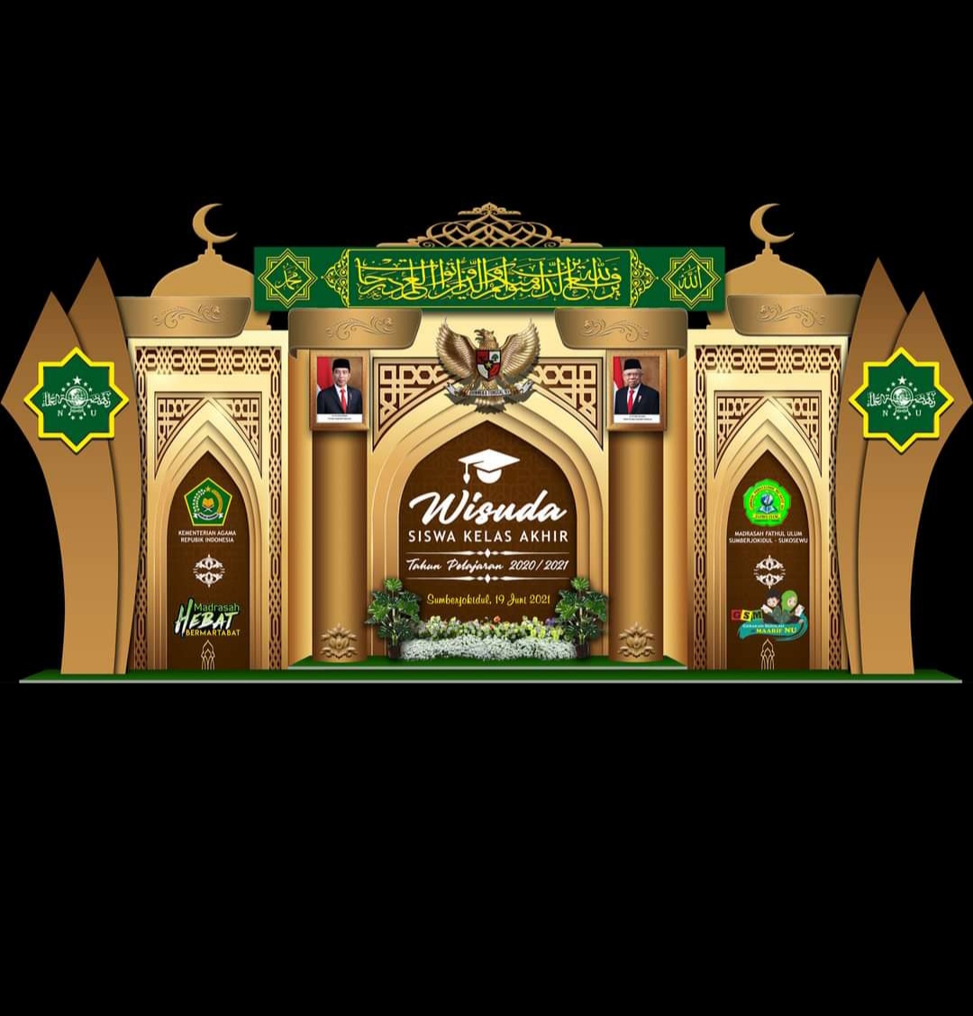 Detail Contoh Background Panggung Pengajian Nomer 10