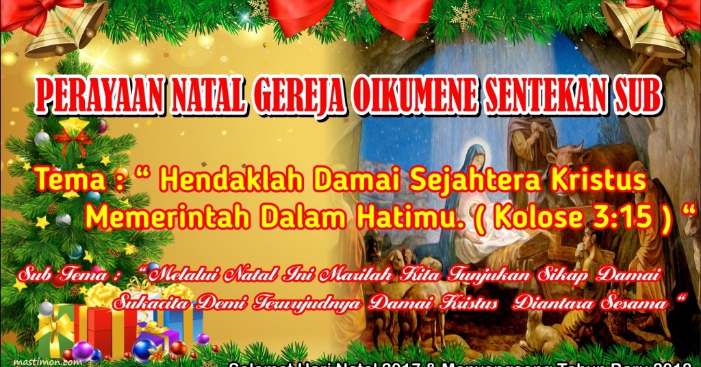 Detail Contoh Background Spanduk Natal Nomer 25