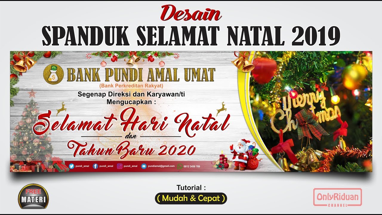 Detail Contoh Background Spanduk Natal Nomer 51