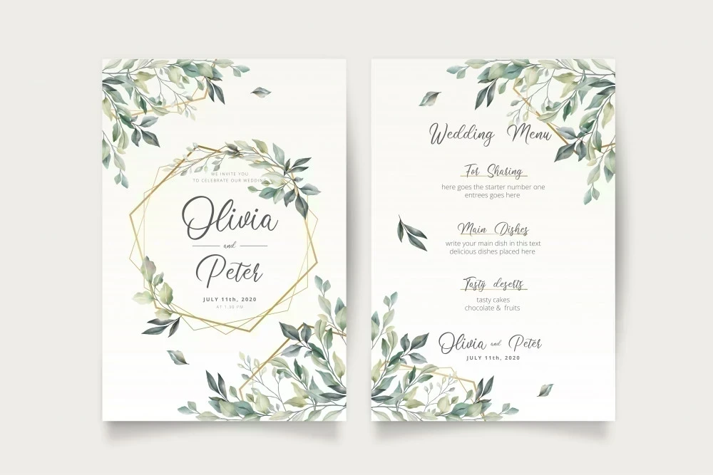 Detail Contoh Background Undangan Pernikahan Nomer 23