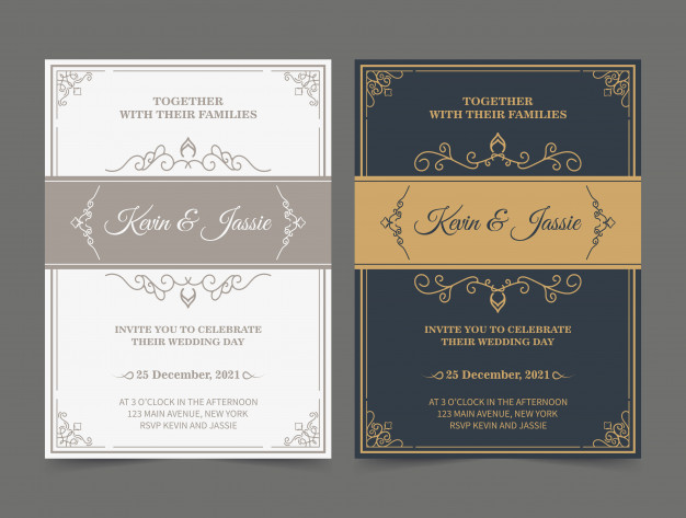 Detail Contoh Background Undangan Pernikahan Nomer 50