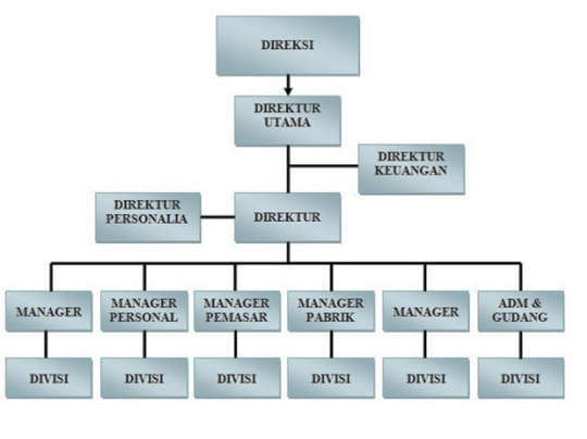 Detail Contoh Bagan Struktur Organisasi Nomer 3