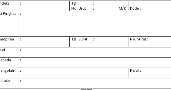 Detail Contoh Bagan Surat Masuk Nomer 42