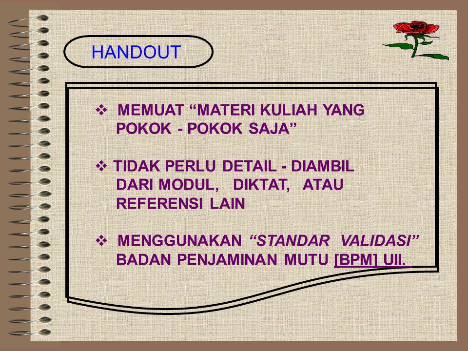 Detail Contoh Bahan Ajar Handout Nomer 21