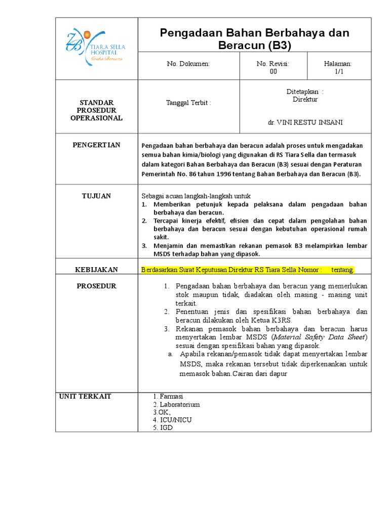 Detail Contoh Bahan Berbahaya Dan Beracun Nomer 24