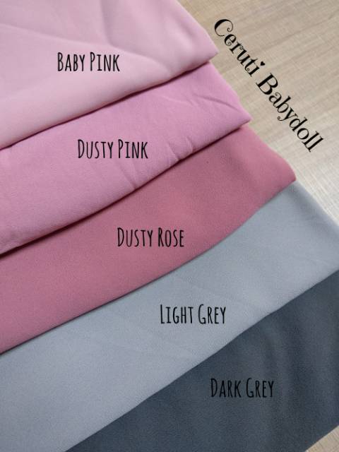 Detail Contoh Bahan Ceruty Babydoll Nomer 12