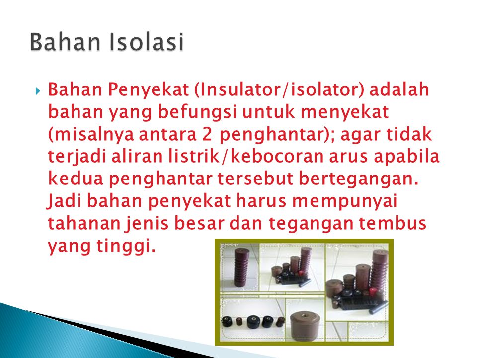 Detail Contoh Bahan Isolator Nomer 20