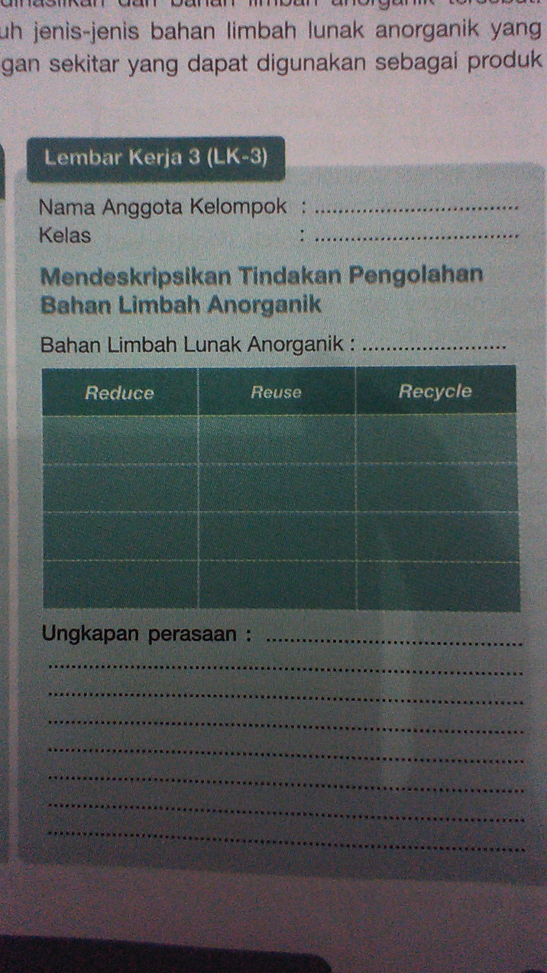 Detail Contoh Bahan Limbah Organik Reduce Reuse Recycle Nomer 4