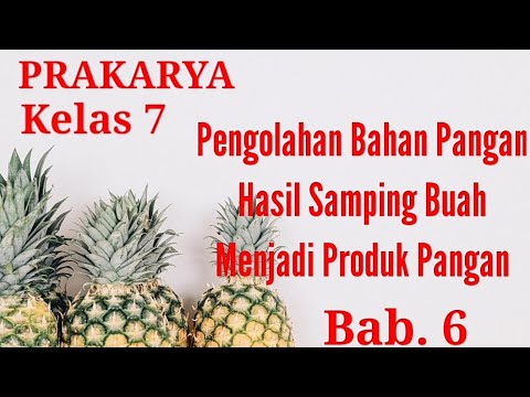 Detail Contoh Bahan Pangan Hasil Samping Buah Nomer 5