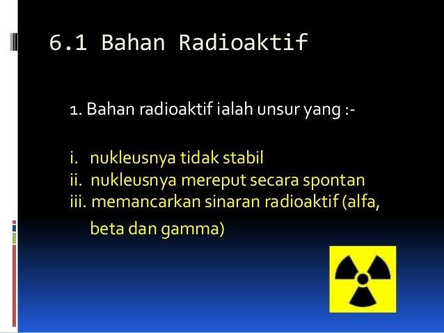 Detail Contoh Bahan Radioaktif Nomer 5
