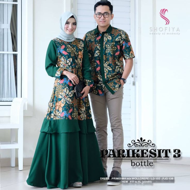 Detail Contoh Baju Batik Kombinasi Nomer 12