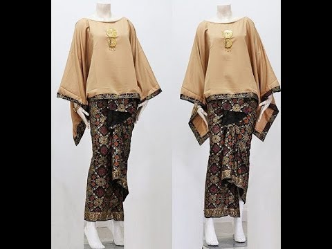 Detail Contoh Baju Batik Kombinasi Nomer 19