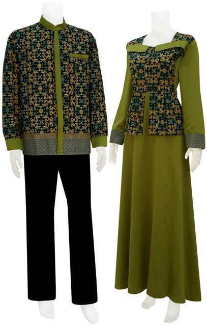 Detail Contoh Baju Batik Kombinasi Nomer 4