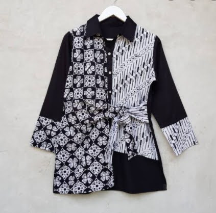 Detail Contoh Baju Batik Modern Nomer 23