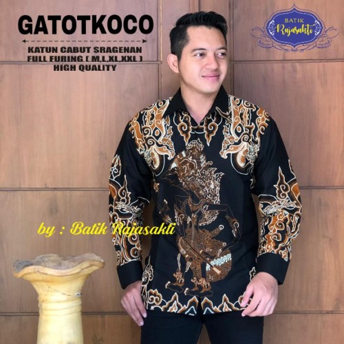 Download Contoh Baju Batik Pria Nomer 24