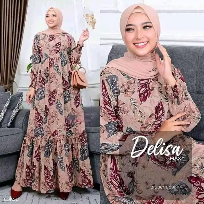 Detail Contoh Baju Gamis Nomer 19
