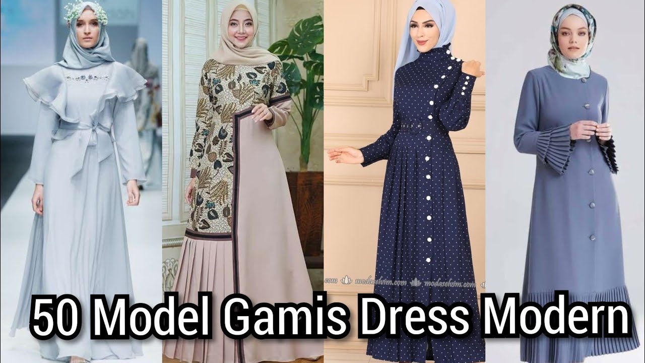 Detail Contoh Baju Gamis 2020 Nomer 18