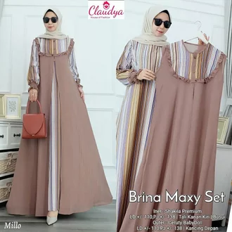 Detail Contoh Baju Gamis Nomer 56