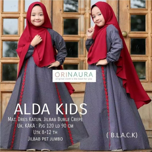 Detail Contoh Baju Gamis Anak Perempuan Nomer 17