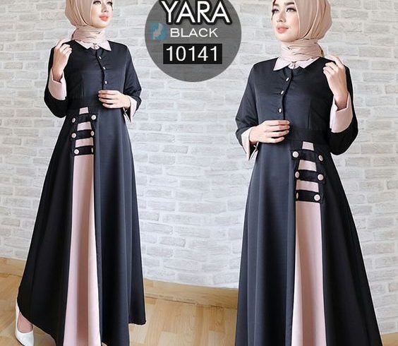 Detail Contoh Baju Gamis Terbaru Nomer 12