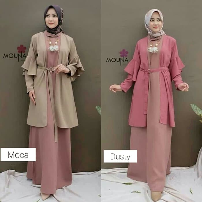 Detail Contoh Baju Gamis Terbaru Nomer 18