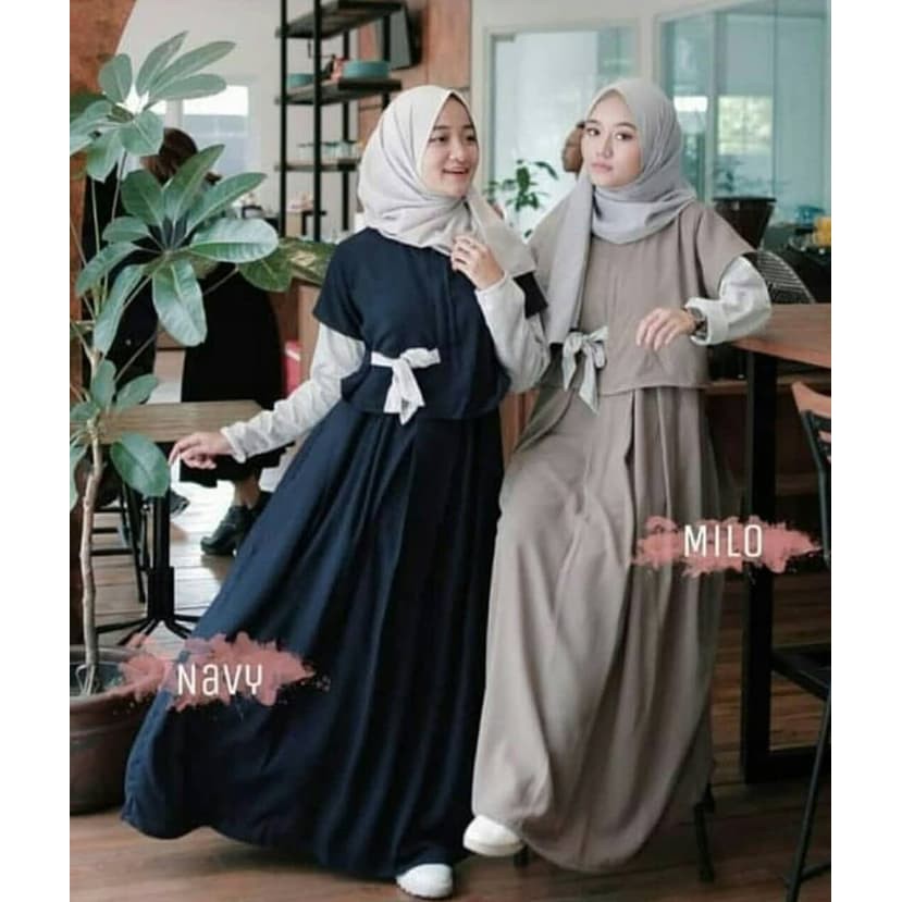 Detail Contoh Baju Gamis Terbaru Nomer 28