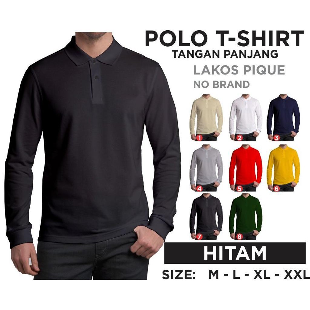 Detail Contoh Baju Kaos Lengan Panjang Polos Nomer 26