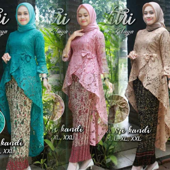 Detail Contoh Baju Kebaya Brokat Modern Nomer 32