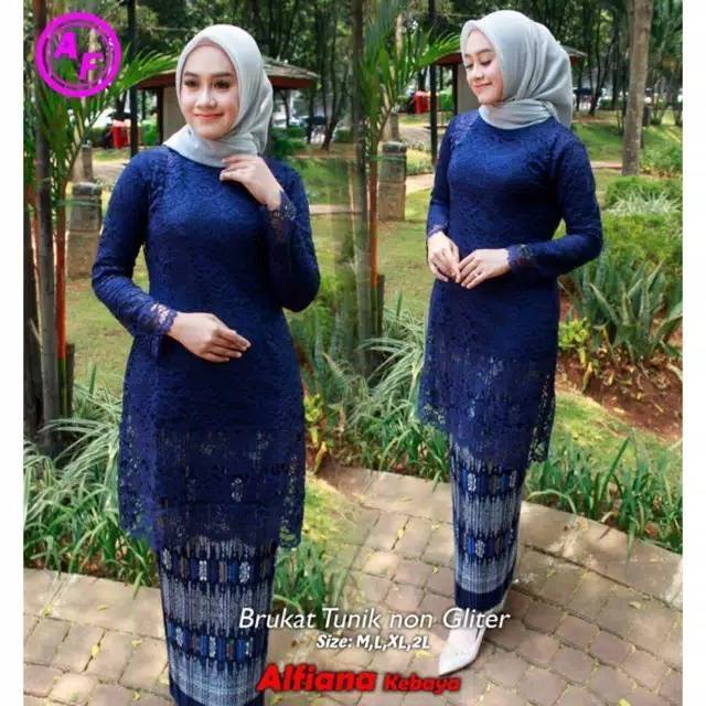 Detail Contoh Baju Kebaya Brokat Modern Nomer 39