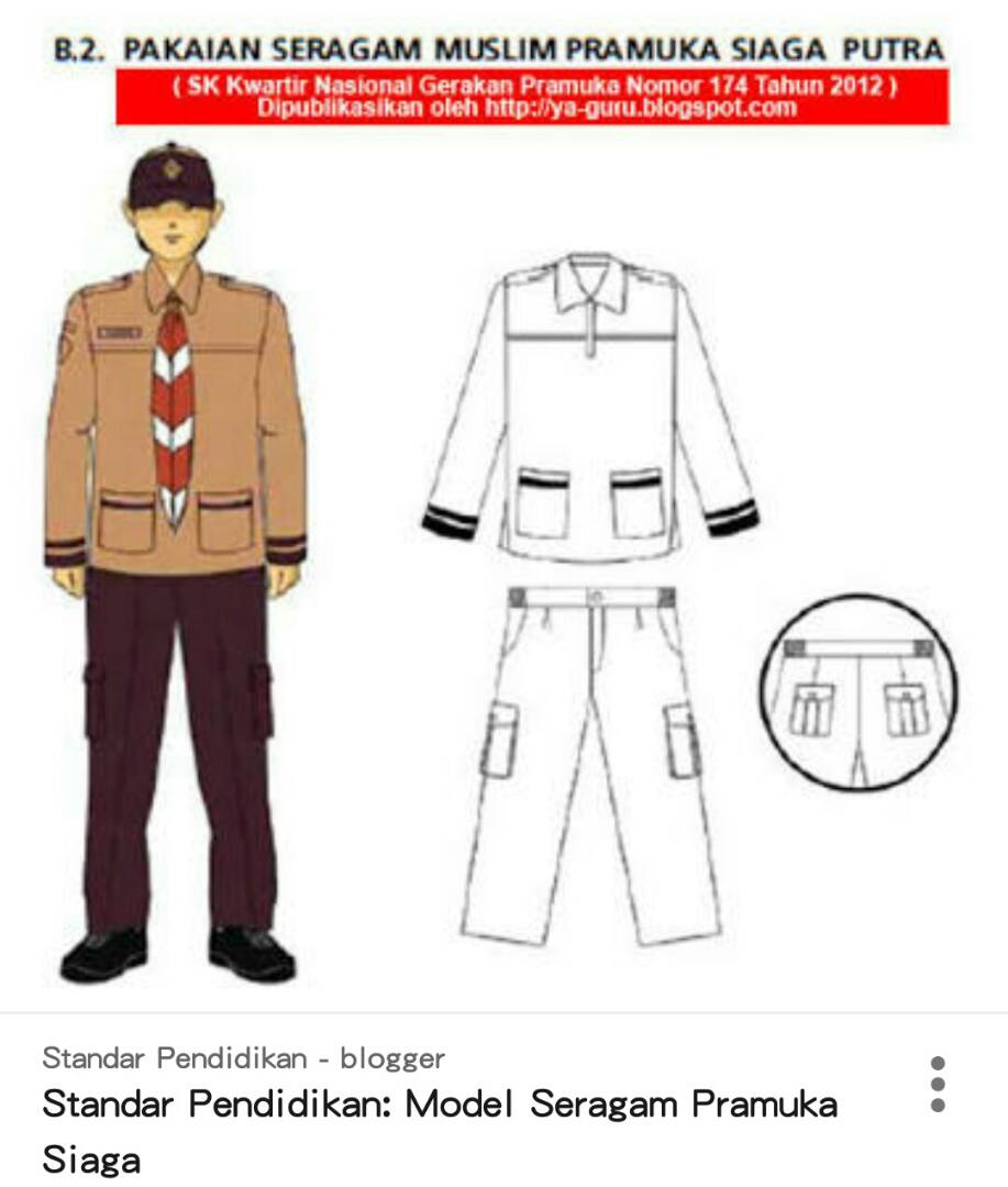 Detail Contoh Baju Pramuka Sd Nomer 7