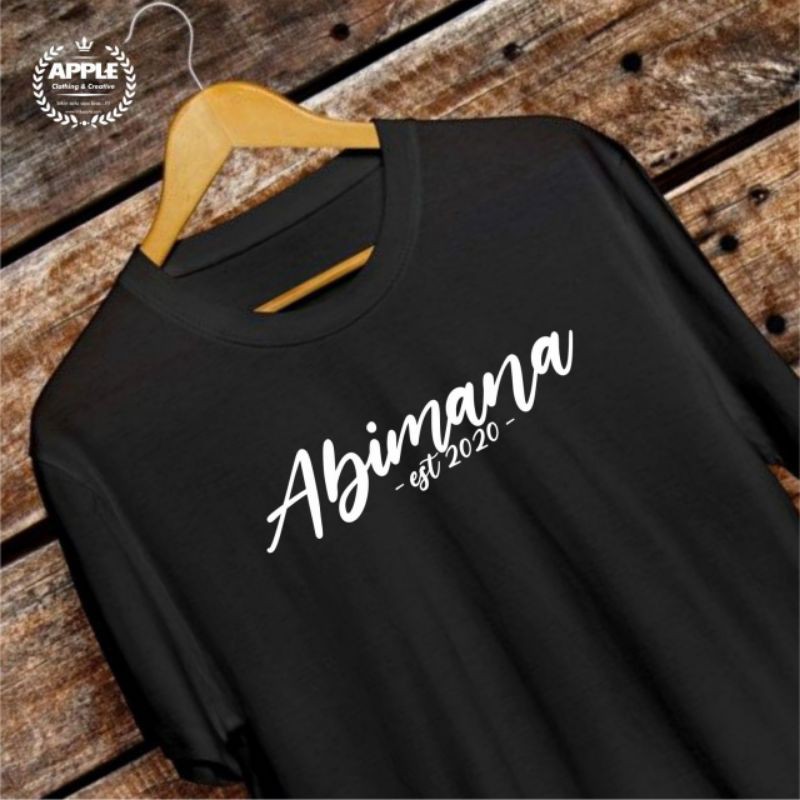 Contoh Baju Sablon Nama - KibrisPDR