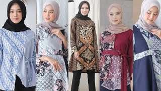 Detail Contoh Baju Tunik Batik Nomer 37