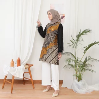 Detail Contoh Baju Tunik Batik Nomer 39