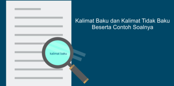 Detail Contoh Baku Dan Tidak Baku Nomer 48