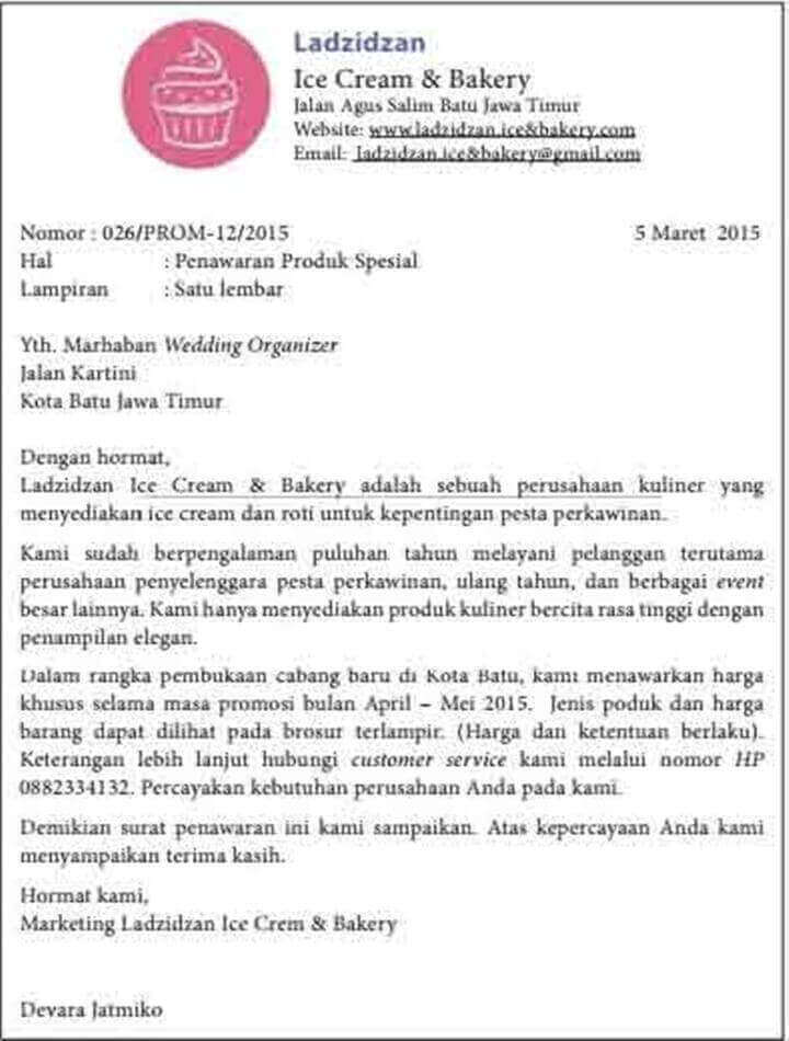 Detail Contoh Balasan Surat Resmi Nomer 38