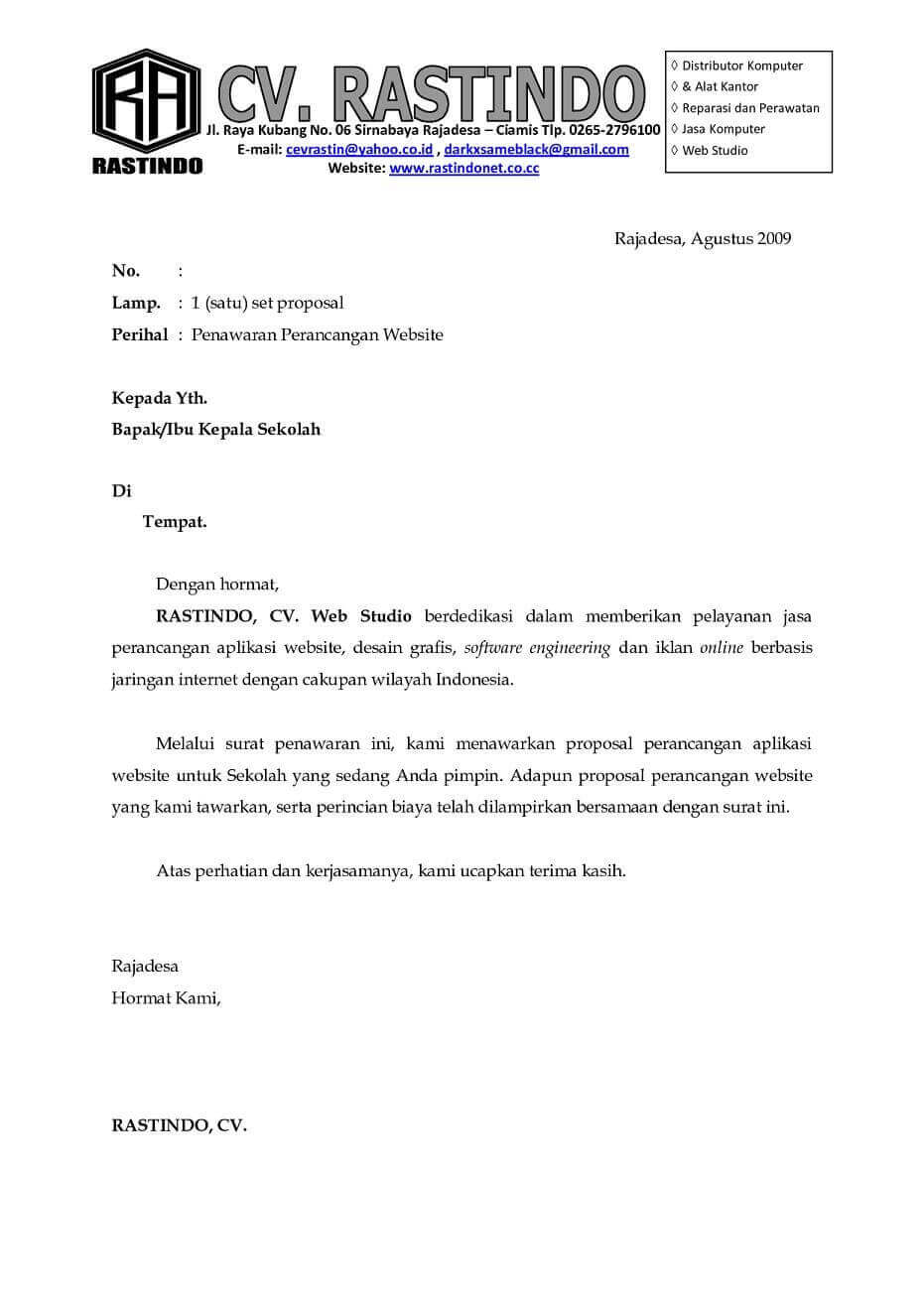 Detail Contoh Balasan Surat Resmi Nomer 43
